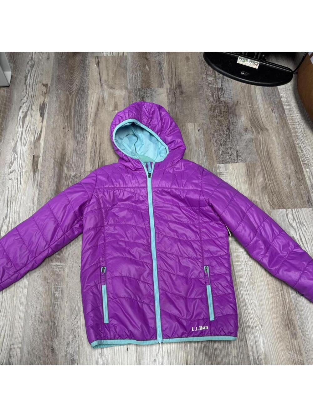 L.L.Bean Kid's Purple and Pink Jacket